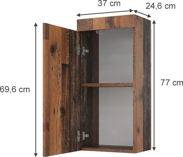 Actual product image Vicco Luna (37 x 24.60 x 77 cm)