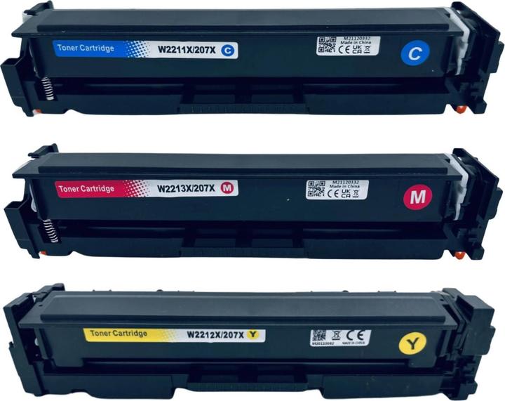 Image du produit Hermex Toner compatible XL pour HP Color LaserJet Pro MFP M283fdn - Cyan Yellow Magenta - 3 pcs. (M, C, Y)