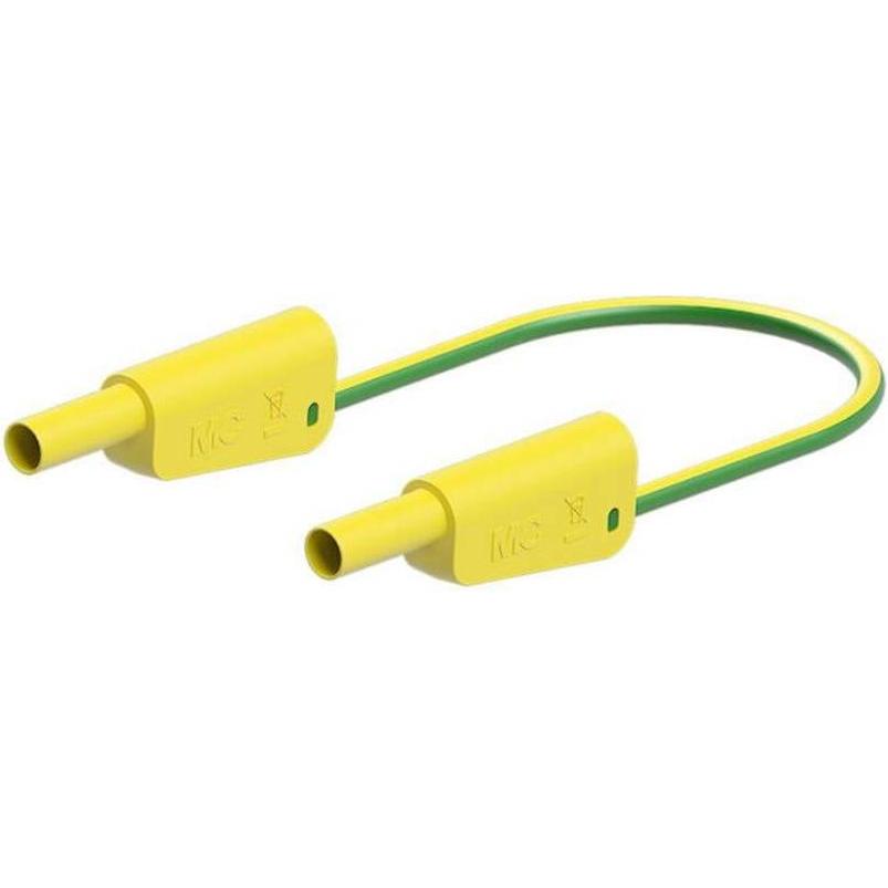Stäubli, Messleitung, SLK-4A-F25 Messleitung ( - ) 150 cm Gelb, Grün 1 St.