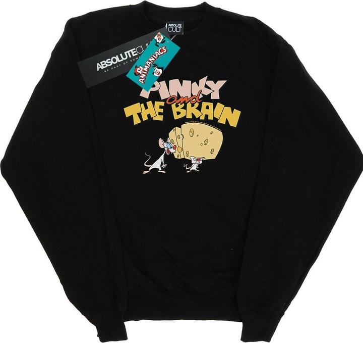 Produktbild Animaniacs Pinky And The Brain Cheese Head Sweatshirt (XXL)