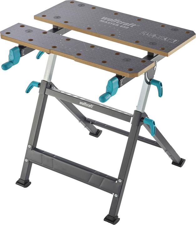 Immagine prodotto wolfcraft 1 Tavolo di serraggio MASTER 650 ERGO (65 cm, 72 cm)