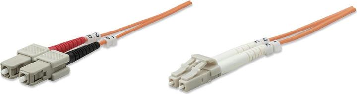 Actual product image Intellinet Fiber optic connection cable LC/SC multimode OM2 (CAT7, 2 m)