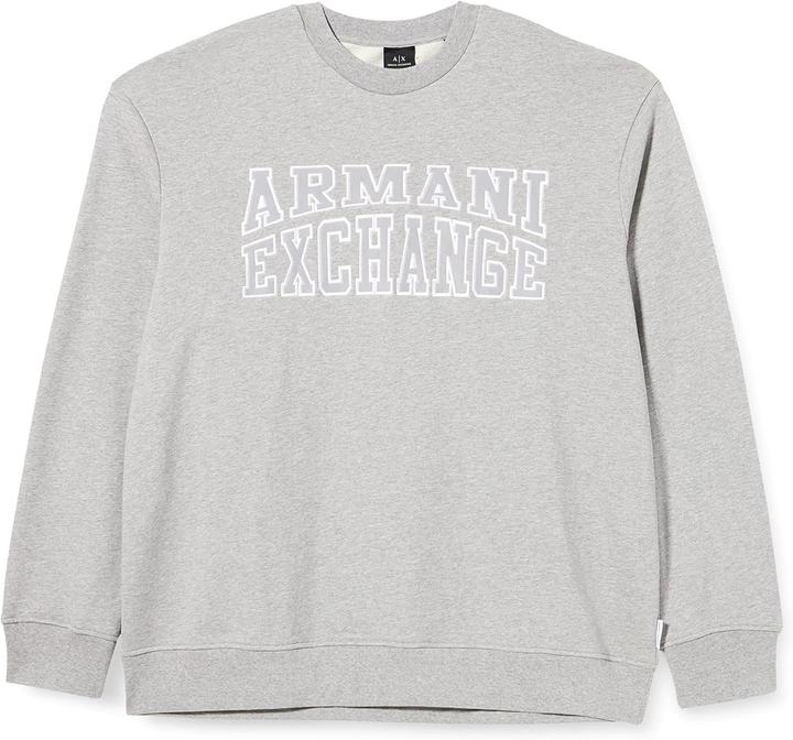 Produktbild Armani Exchange Pullover mit Rundhals und grossem Logo auf der Brust (L)