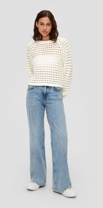 Immagine prodotto s.Oliver Strickpullover Strickpullover mit Ajourmuster (L)