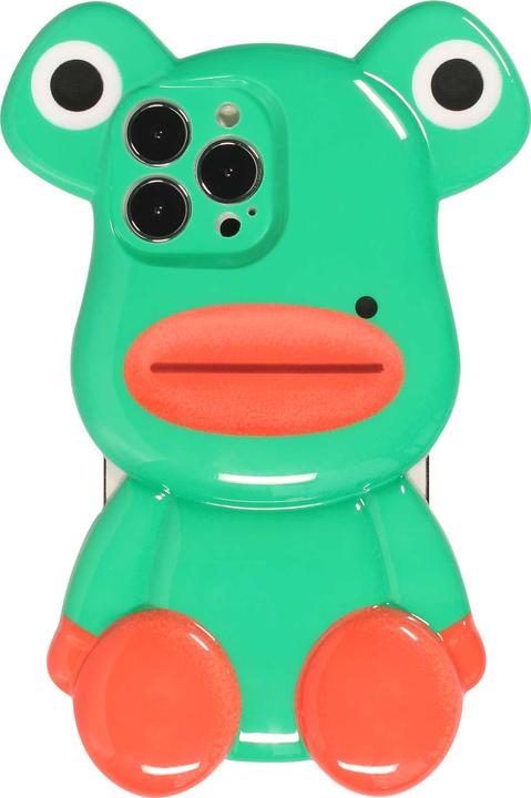 Actual product image PhoneLook Cover Funny 3D Frog with Moles (Apple iPhone 13 Pro Max)