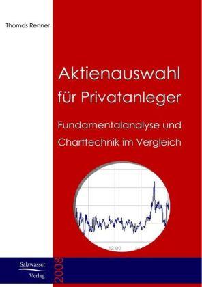 Produktbild Aktienauswahl für Privatanleger (Deutsch, Thomas Renner, 2008)