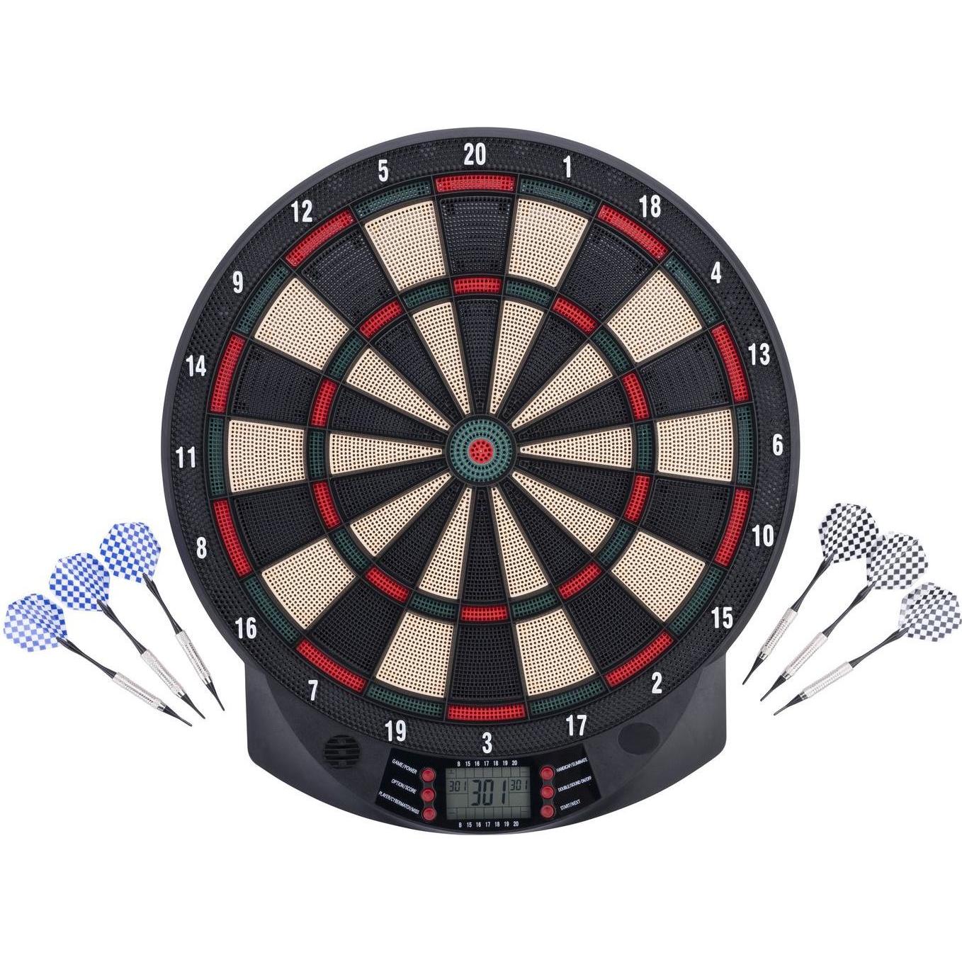 JTI Elektronische Longfield-Darttafel Und Dartpfeile