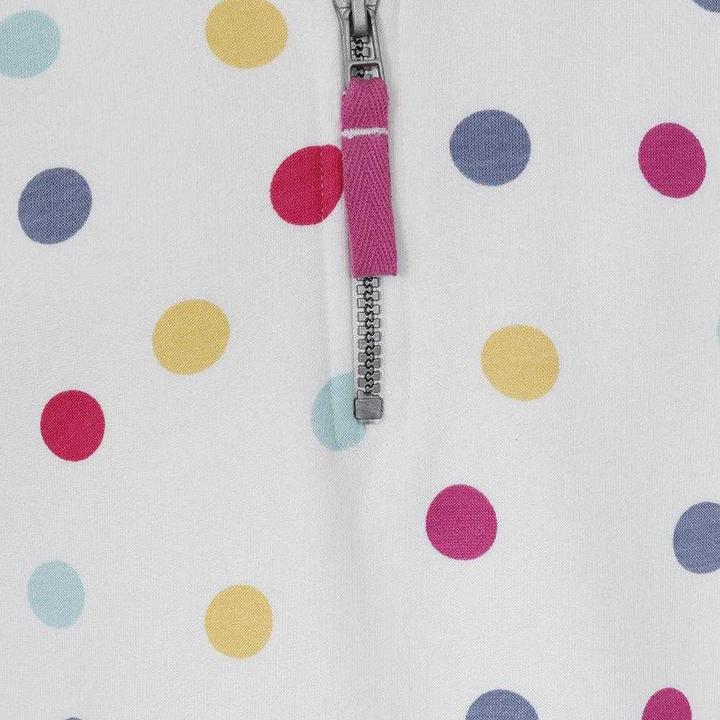 Produktbild Lazy Jacks Sweatshirt Mädchen mit kurzem Reissverschluss (116)