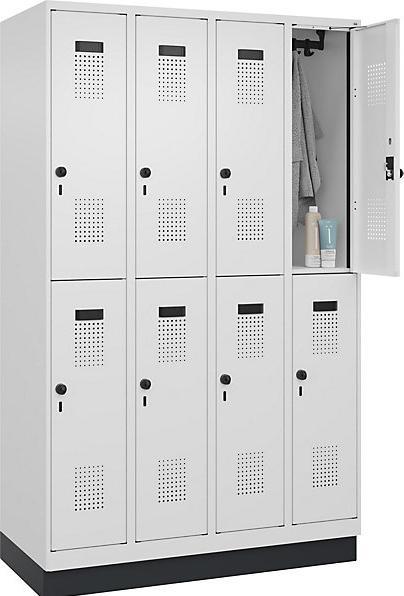 Actual product image C+P Evolo PLUS double-decker locker (120 cm, 195 cm)