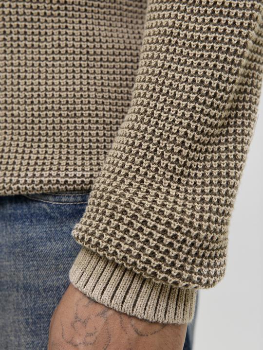 Image du produit Jack & Jones Einfarbig Strickpullover Strickpullover (XS)