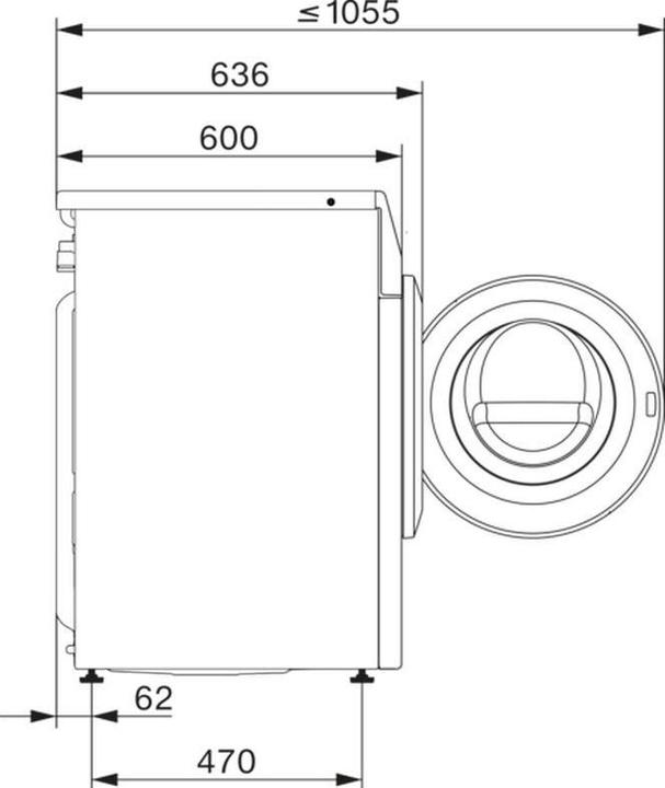 Actual product image Miele WEJ 800-85 CH (9 kg, Right)