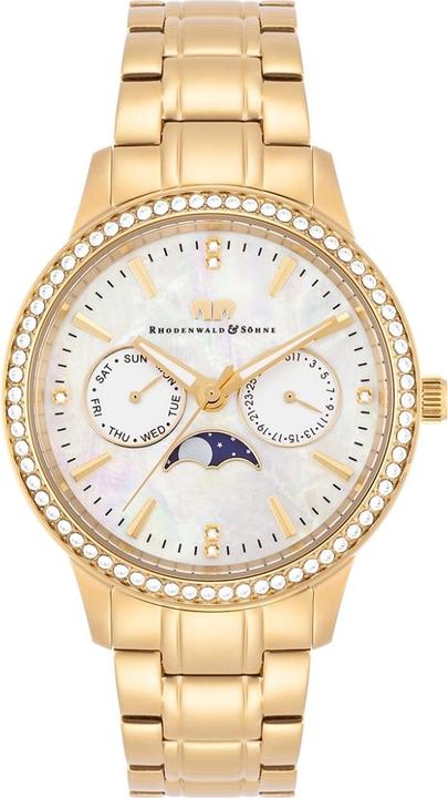 Immagine prodotto Multifunzioni Amidala in acciaio inossidabile e oro giallo - 34118 (Orologio da polso analogico, 38 mm)