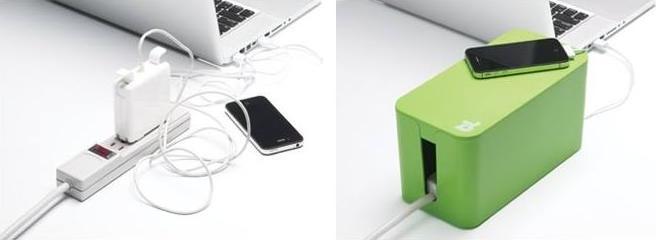 Actual product image BlueLounge CableBox Mini