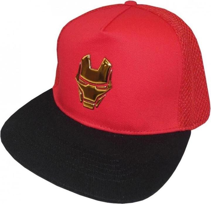 Produktbild Iron Man Gesicht Snapback Mütze (One Size)