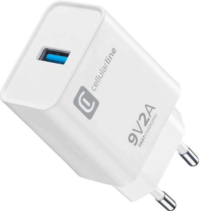 Produktbild Cellularline USB Charger (18 W, 1 Port)