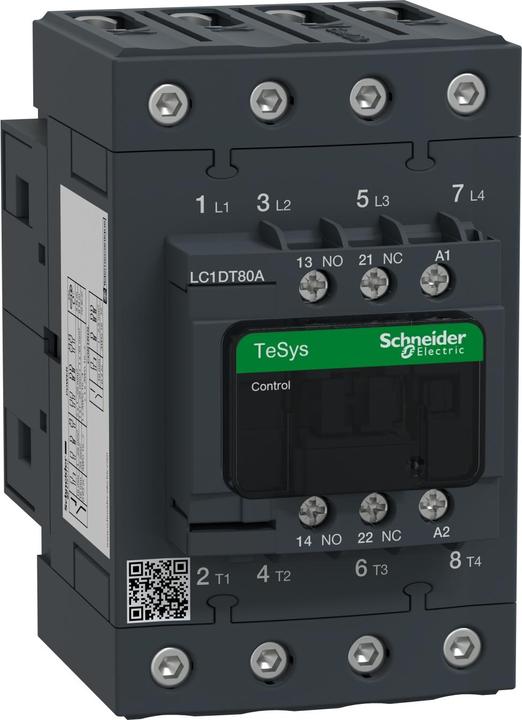 Produktbild Schneider Electric Schütz 4-polig 24Vac 80A