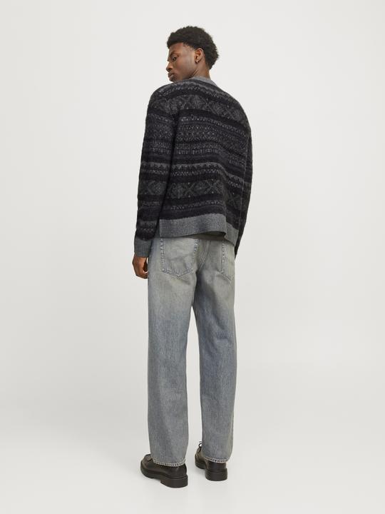 Produktbild Jack & Jones All Over Print Strickpullover Strickpullover (M)