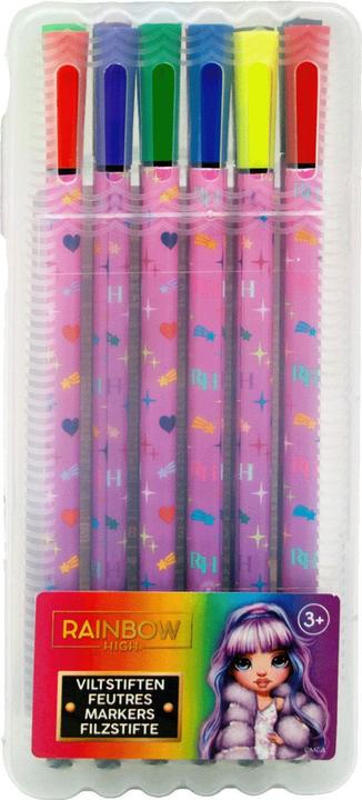 Actual product image Rainbow High felt-tip pens, 6 pcs. (6x)