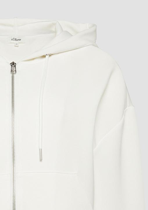 Immagine prodotto S.Oliver Sweatshirt Jacke Scuba-Sweatjacke aus Modalmix im Relaxed Fit (46)