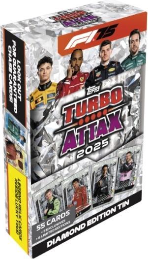 Topps Turbo Attax Formel 1 TC 2025 – MEGA TINS Diamond Edition