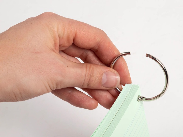 Actual product image Exacompta Flashcards (A6, 205 g/m², 50 x)