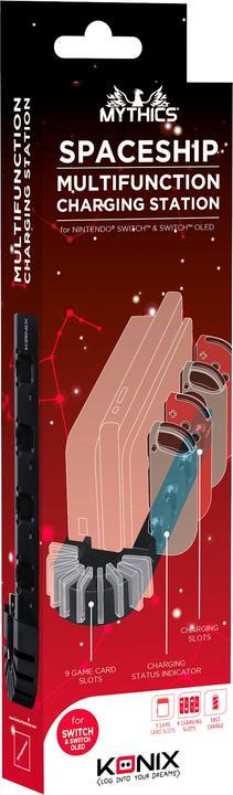 Actual product image Konix Mythics Cooling + Charging Stand Spaceship (Switch, Switch OLED)