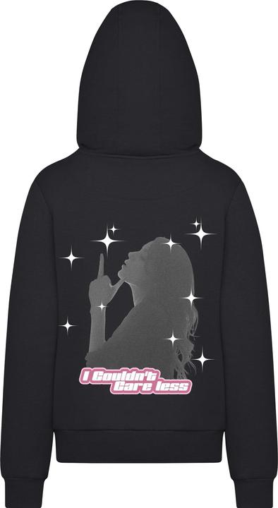 Produktbild Miss Tee Couldn't Care Less Ladies Fluffy Hoody - 180963 (S)