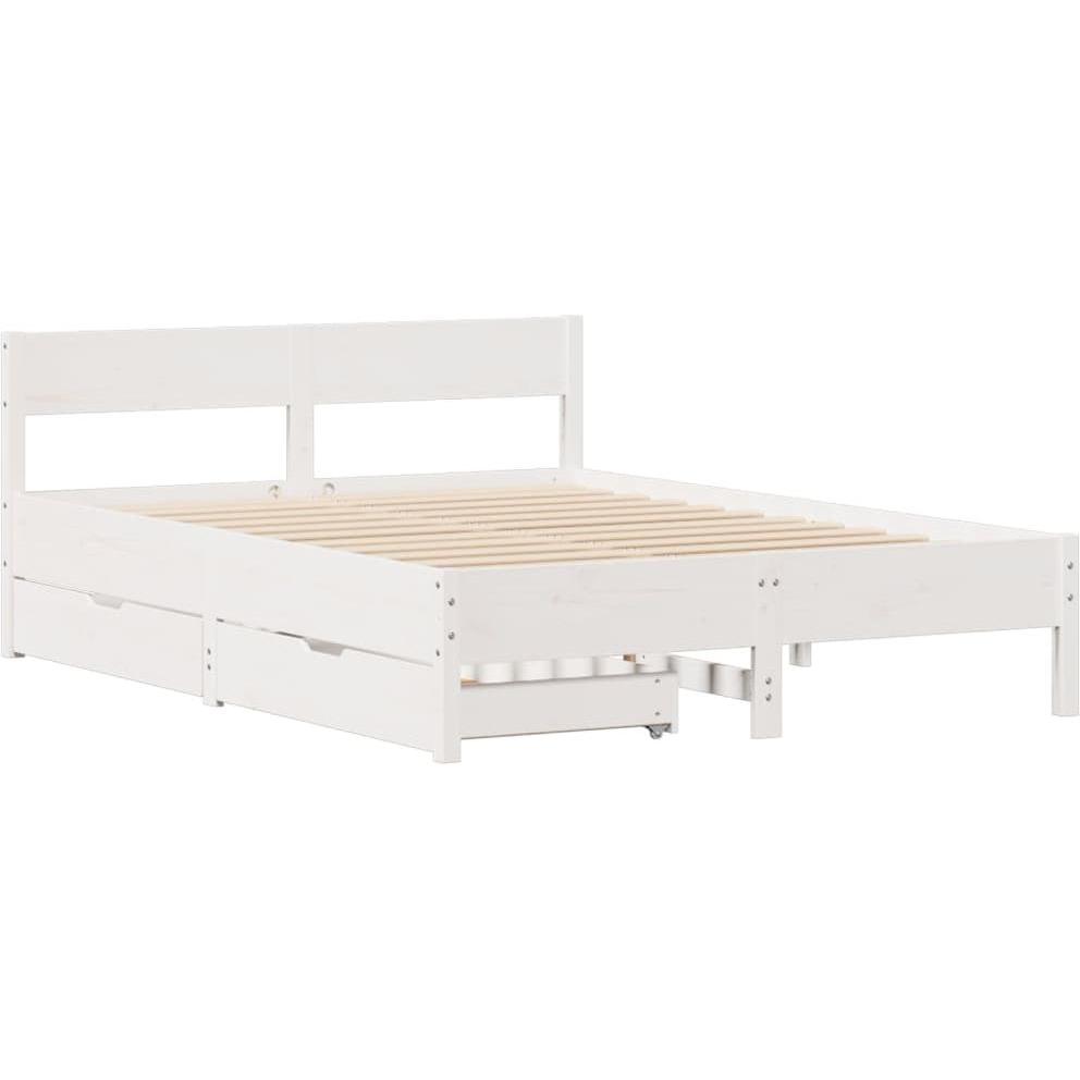 Thumbnail - VidaXL, Bett, Bett ohne Matratze (135 x 190 cm)