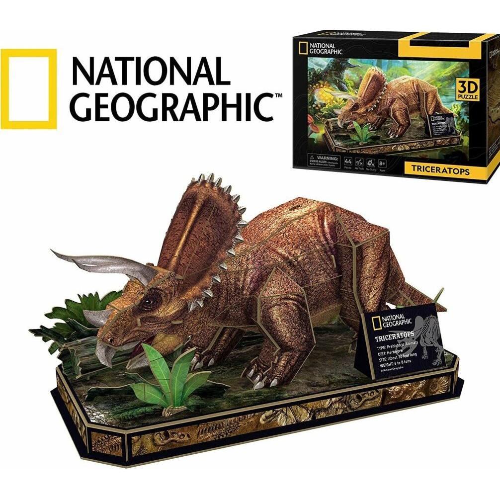 NoName 3d Puzzel Triceratops (44 Teile)