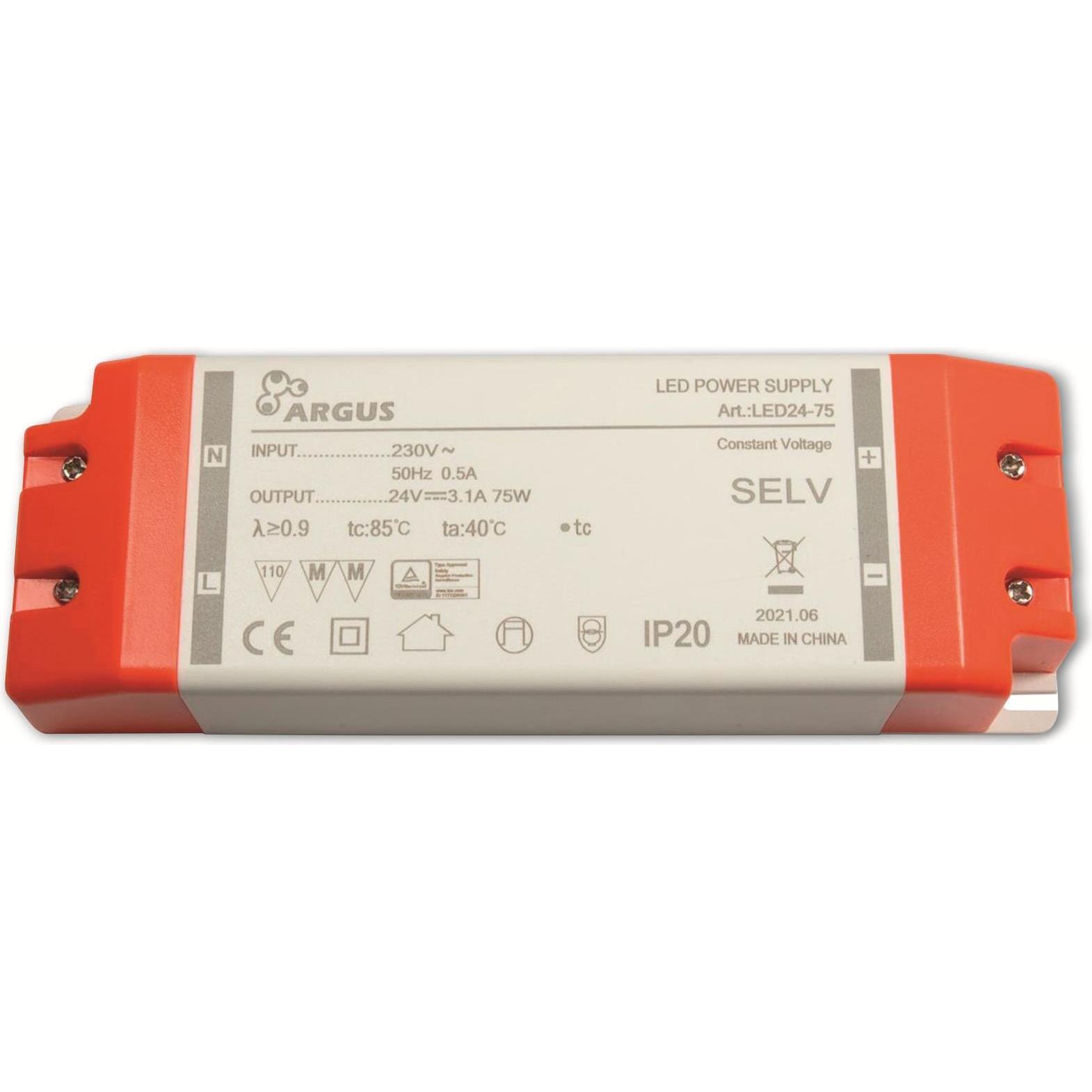 Thumbnail - Intertech, LED Streifen, LED-Driver LED 24-75 24V Ausgangsspannung 75W Leistung (17.10 cm, Indoor)