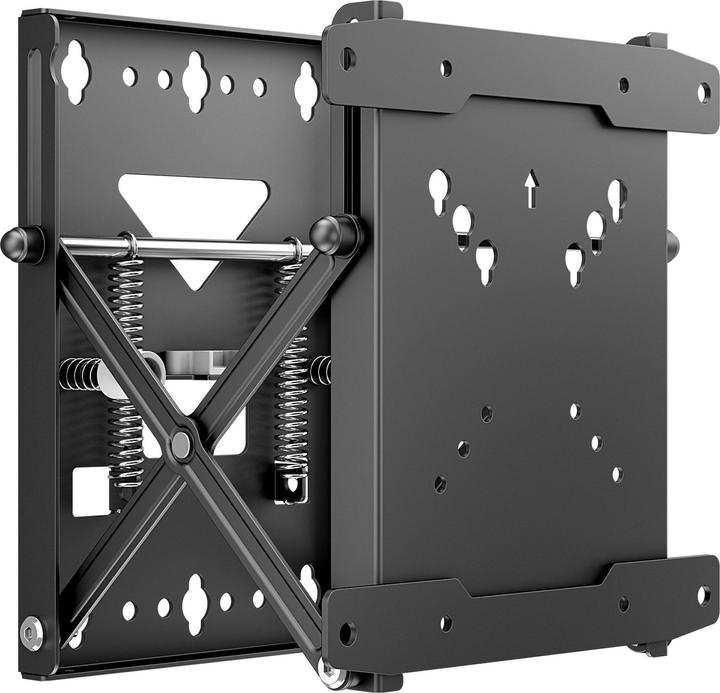 Multibrackets Push-Wall bracket, 13-43", metal, black (Wall, 18 kg, 13" - 43")