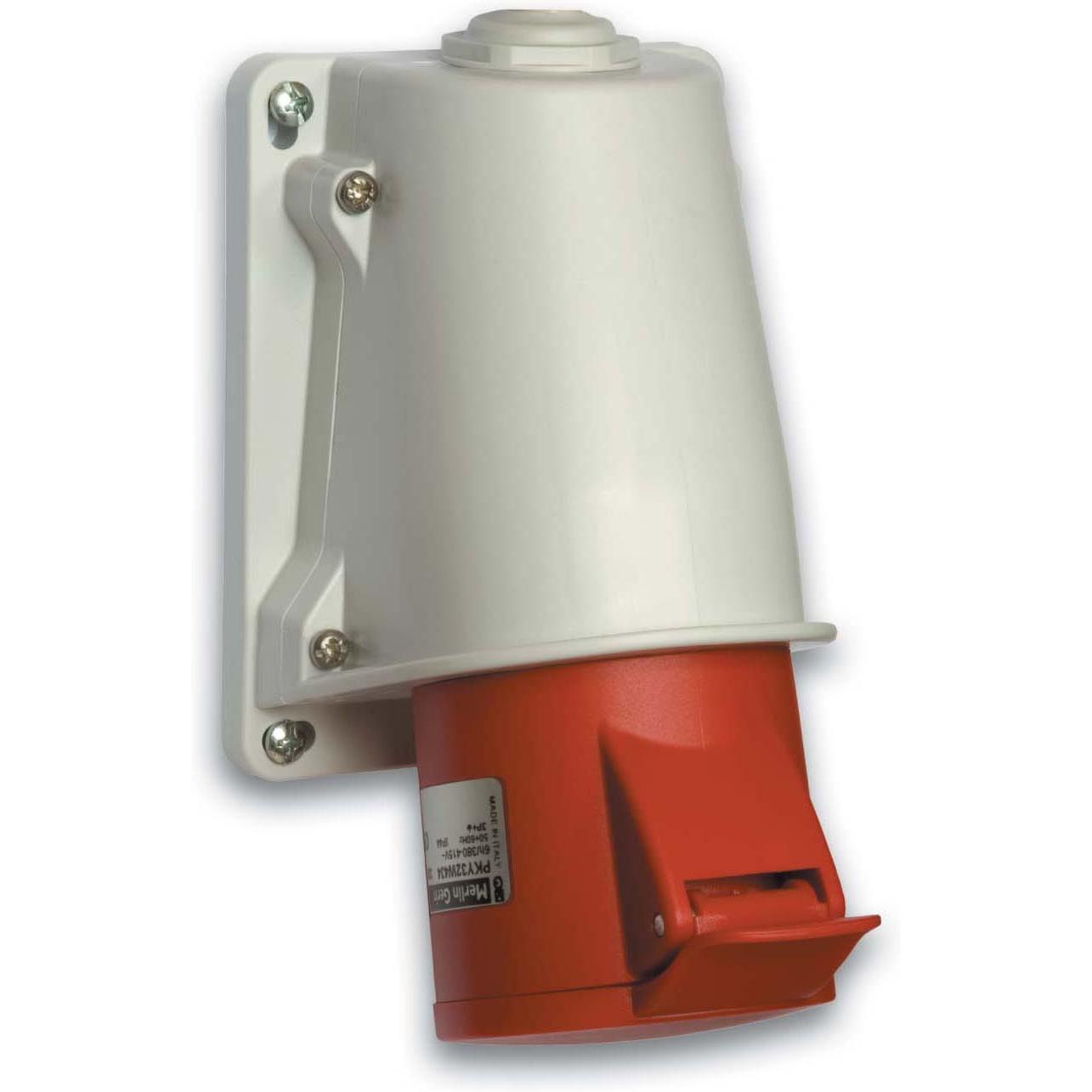 APC, Steckdose, PKY32W435. Zertifizierung: IEC 60309-2 IEC 60309-1. Produktfarbe: Grau, Rot, Inte