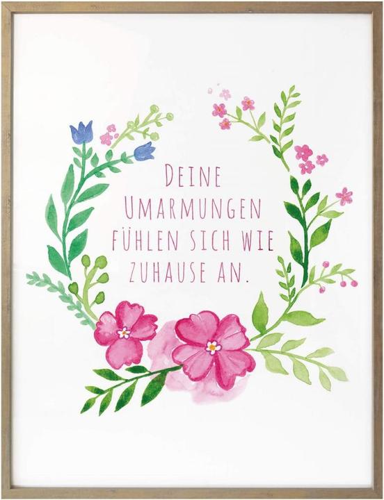 Actual product image Trenddeko Your hugs feel like home (30 x 40 cm)