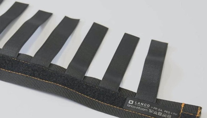 Actual product image Lanco Flexible cable duct L-shape 100cm Velcro fasteners (Duct, 100 cm)
