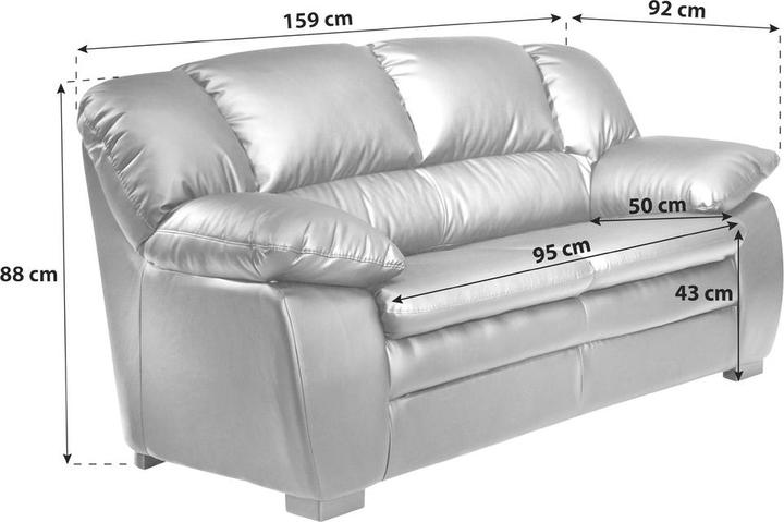 Actual product image Livetastic Casino I (2 person sofa)