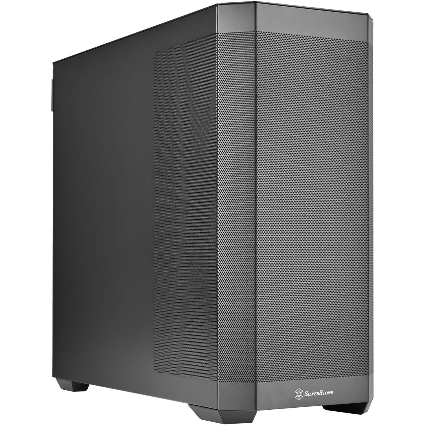 Silverstone Technology Seta H2, ÄUsserst Vielseitiges Workstation-GehäUse Mit Hoher KüHlleistung, Sch (Ssi Ceb), Case Pc, Nero