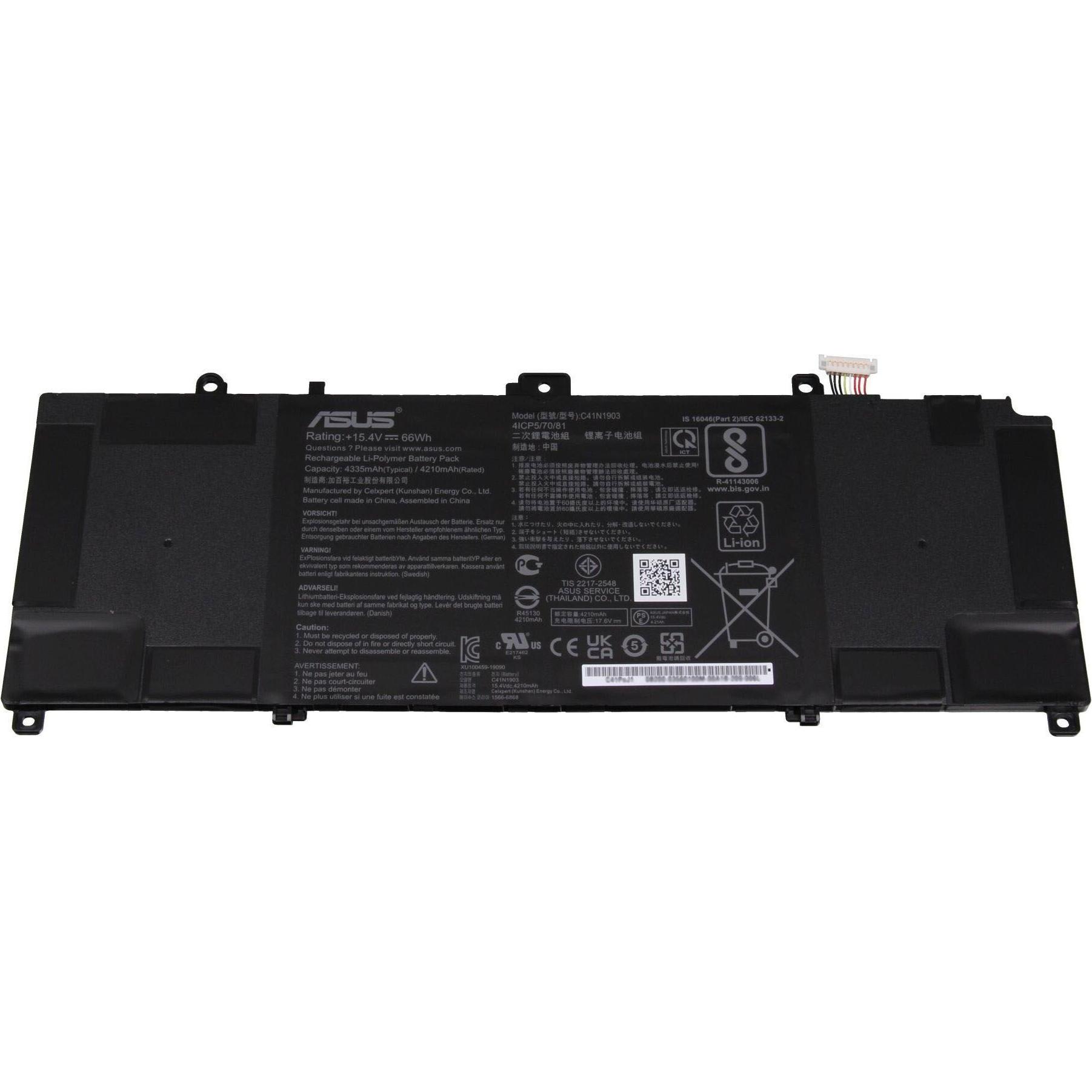 ASUS C41N1903 (4 Zellen, 4335 mAh), Notebook Akku