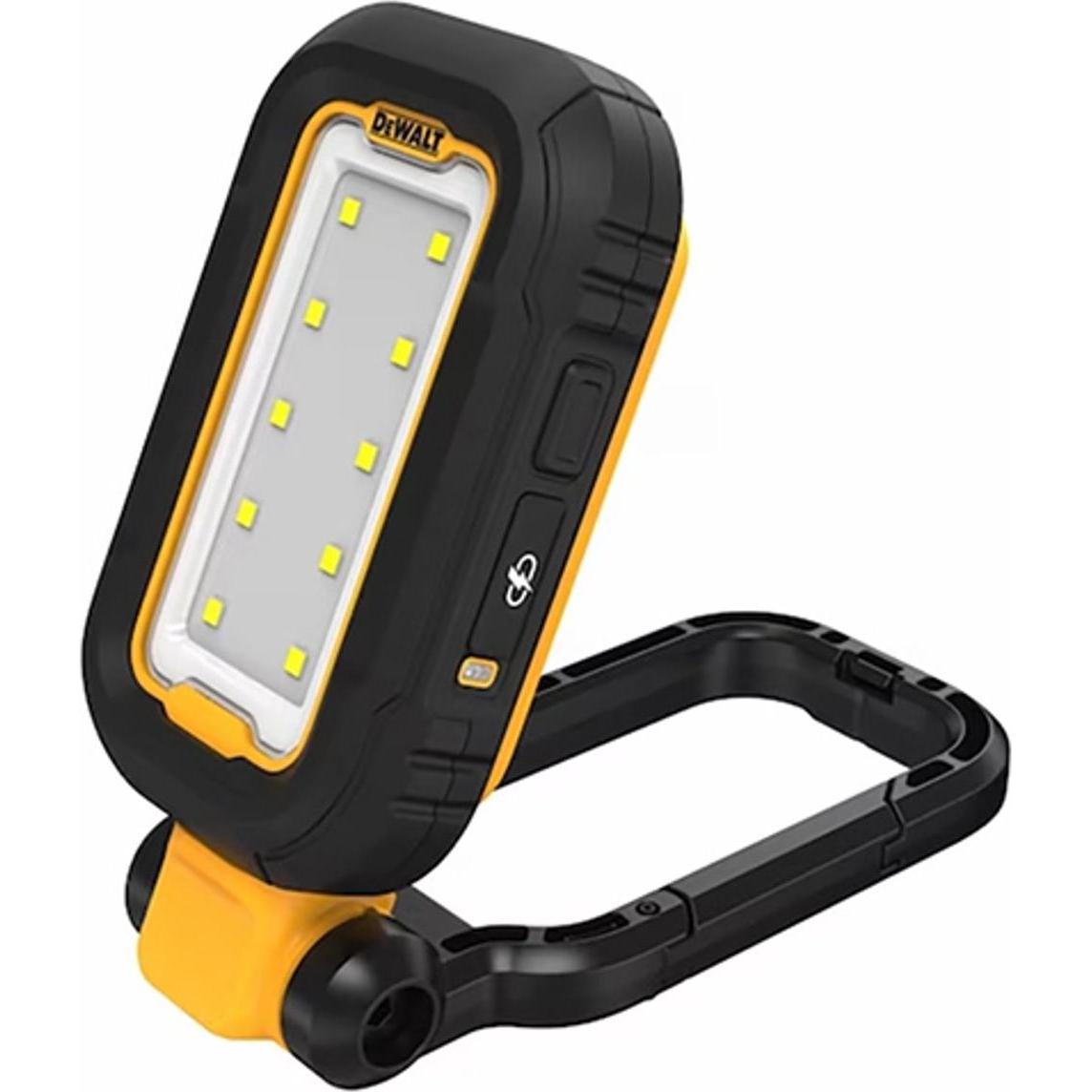DeWalt, Illuminazione officina, Lampada da lavoro a LED, 1000 lumen, batteria interna ricaricabile, IP54, (DCL182-XJ). (1000 lm)