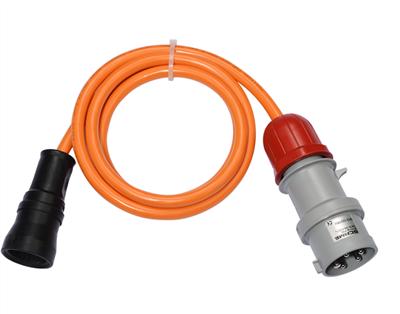 EB Troller Übergangskabel PUR Euro 16A 5pol/T25 (2 m)