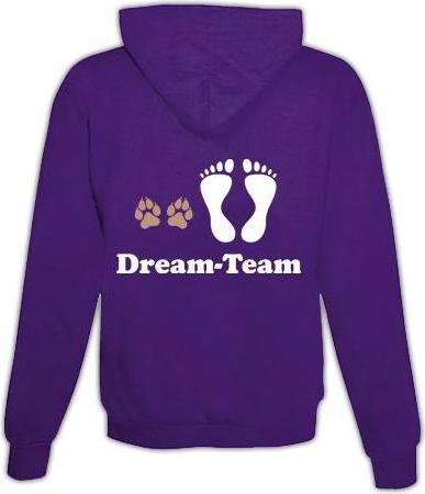 Immagine prodotto Schwesternuhr Felpa con cappuccio Dream Team Unisex (XXL)