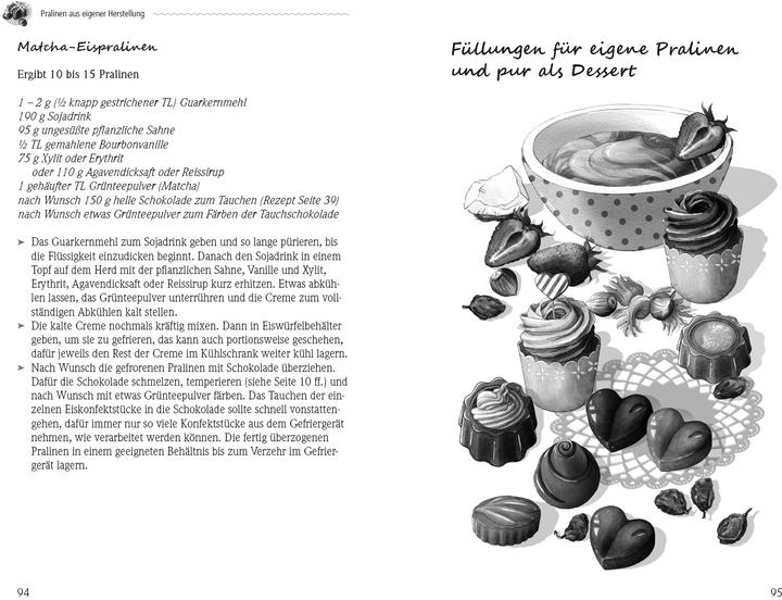 Produktbild Vegane Pralinen und Konfekt (Deutsch, Karin Bauer, Sandra Engler, 2014)
