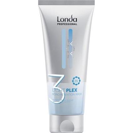 Londa, Haarmaske, Professionelle Lightplex 3 Bond Retention Mask - Kräftigende Maske für aufgehelltes Haar, 200ml (200 m...