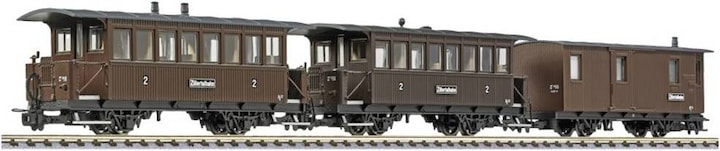 Immagine prodotto Bachmann Trains 3 carrozze passeggeri a 2 assi Zillertalbahn Ep.III (Traccia H0)