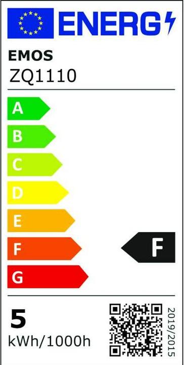 Energie-Label Emos ZQ1110 (E27, 350 lm, 1 x)