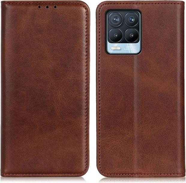 Actual product image MU Classic Classic V Leather Bookcover Series (realme 8, Realme 8 Pro)