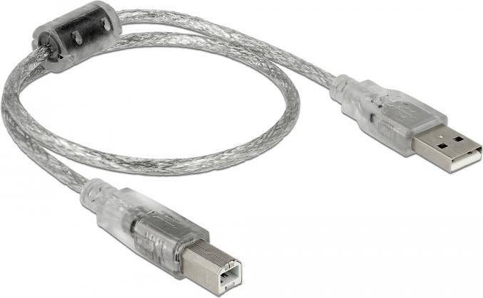 Produktbild Delock USB-A auf USB-B (0.50 m, USB 2.0)