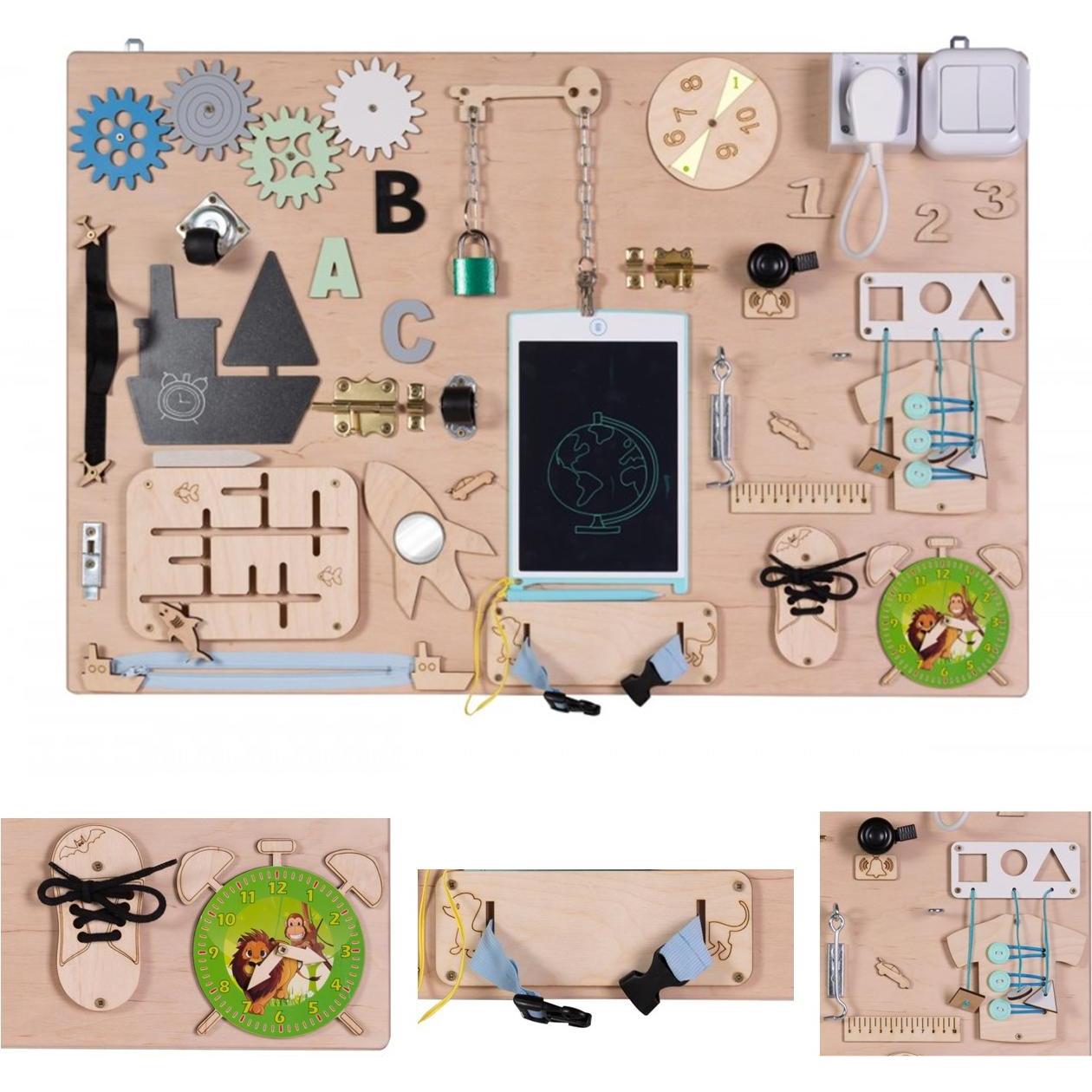 Thumbnail - Moni Lernboard Lerntafel Big Holz