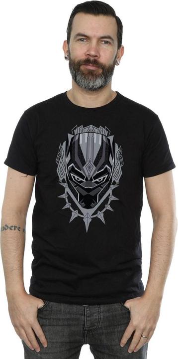 Produktbild Schwarzer Panther Kopf TShirt (S)