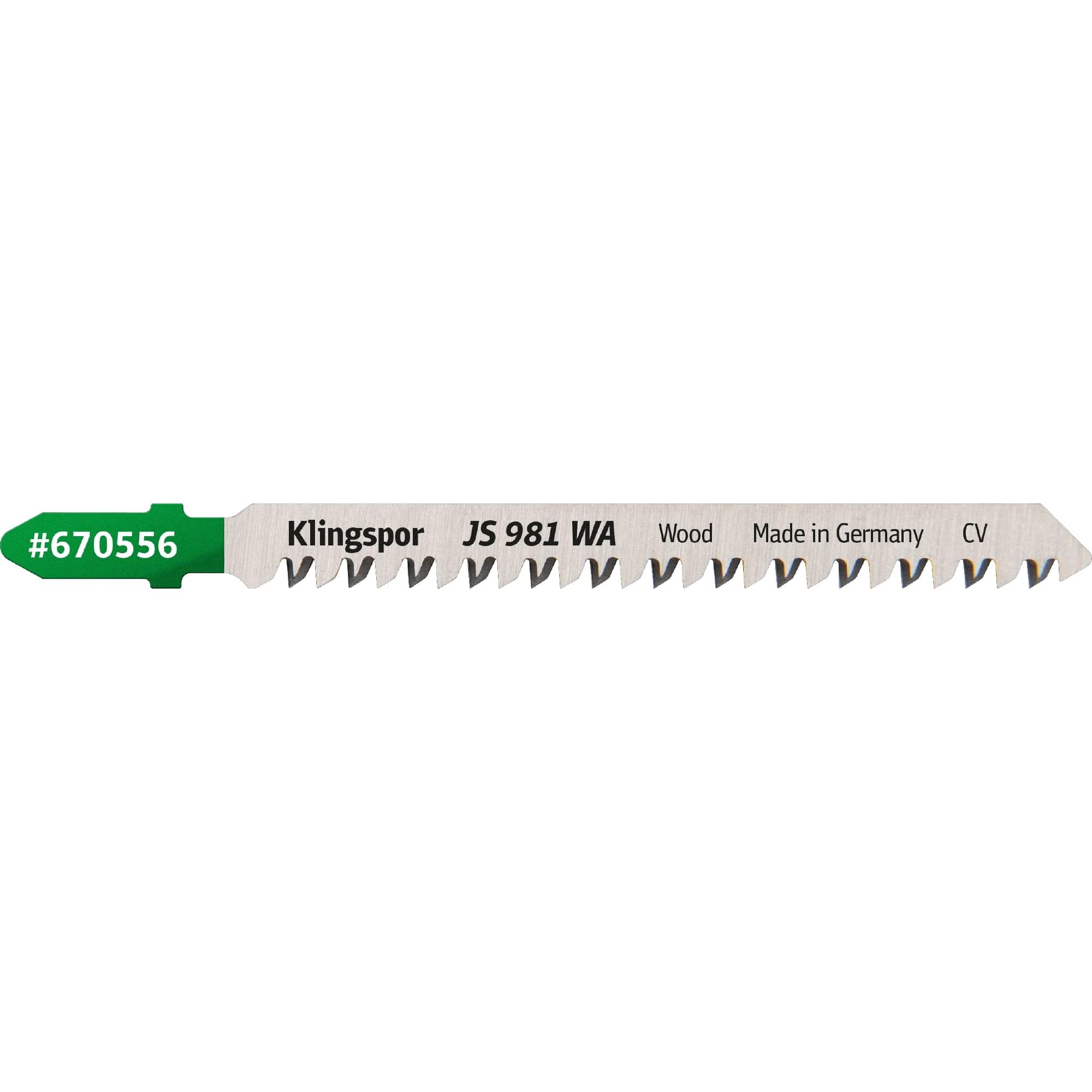 Klingspor, Schleifmittel, JS 981 WA Special - Sägeblätter 8 x 130 x 1,7 mm