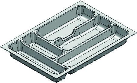 Actual product image Agoform Cutlery inserts standard